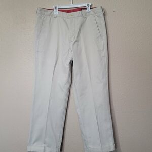 Vineyard Vines ● Pants Khaki Chino Trousers Flat Front Men’s Size 34x30 Beige